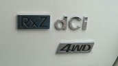 Renault Duster AWD front quarter badge
