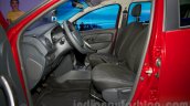 Renault Sandero front seats at Moscow Motor Show 2014