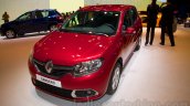 Renault Sandero front three quarters at Moscow Motor Show 2014