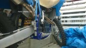 Sherco 4.5i spotted in India for TVS-BMW JV benchmarking crank case