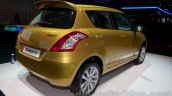 Suzuki Swift facelift rear three quarters right at the 2014 Moscow Motor Show