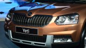 2014 Skoda Yeti facelift launch gascia