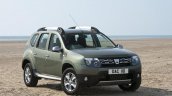 2015 Dacia Duster for UK front three quarters press image