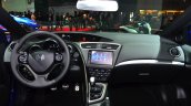 2015 Honda Civic Tourer facelift dashboard at the 2014 Paris Motor Show