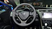 2015 Honda Civic Tourer facelift steering wheel at the 2014 Paris Motor Show