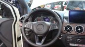 2015 Mercedes B Class steering wheel at the 2014 Paris Motor Show