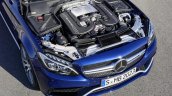 2015 Mercedes C 63 AMG 4.0L V8 engine press image
