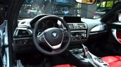 BMW 2 Series Convertible interior at the 2014 Paris Motor Show