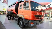 FUSO FJ 2523R 6×2 Heavy tanker front three quarters left at the 2014 Indonesia International Motor Show