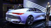 Infiniti Q80 Inspiration Concept rear three quarters zoom out at the 2014 Paris Motor Show