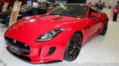 Jaguar F-Type S Coupe at the 2014 Indonesia International Motor Show front quarter angle