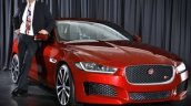Jaguar XE leaked front fascia