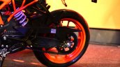 KTM RC390 rear wheel at the Indian launch