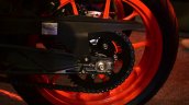 KTM RC390 sprocket at the Indian launch