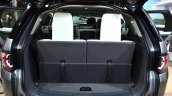 Land Rover Discovery Sport boot when the seats are in place at the 2014 Paris Motor Show