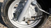 Mahindra Gusto review front wheel