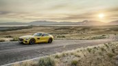Mercedes AMG GT press image yellow