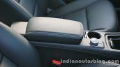 Mercedes GLA driver arm rest on the review