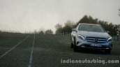 Mercedes GLA on the right on the review