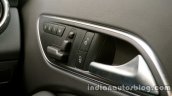 Mercedes GLA seat adjustment and door handle on the review