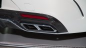 Mercedes S65 AMG Coupe exhaust tip at Moscow Motor Show 2014