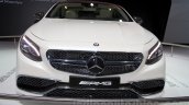 Mercedes S65 AMG Coupe front at Moscow Motor Show 2014
