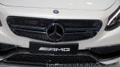 Mercedes S65 AMG Coupe grille at Moscow Motor Show 2014