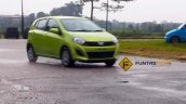 Perodua Axia spied in Malaysia G variant front three quarter