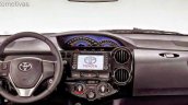 Toyota Etios facelift Brazil dashboard