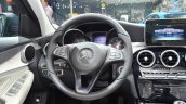 2015 Mercedes C Class steering wheel at the 2014 Paris Motor Show.