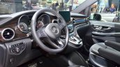 2015 Mercedes V Class steering at the 2014 Paris Motor Show
