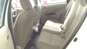 2015 Toyota Etios facelift rear seats