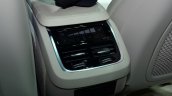 2015 Volvo XC90 rear AC vents at the 2014 Paris Motor Show