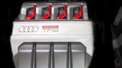 Audi TT Sportback concept engine press shot