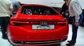 Audi TT Sportback concept rear at the 2014 Paris Motor Show