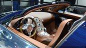 Bugatti Veyron Grand Sport Vitesse Ettore Bugatti interior at 2014 Paris Motor Show