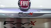 Fiat 500X nameplate at the 2014 Paris Motor Show