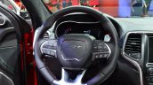 Jeep Grand Cherokee SRT Red Vapor steering wheel at the 2014 Paris Motor Show