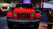 Jeep Wrangler Unlimited X front at the Paris Motor Show 2014