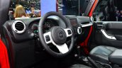 Jeep Wrangler Unlimited X interior at the Paris Motor Show 2014