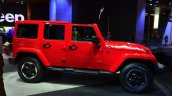 Jeep Wrangler Unlimited X side at the Paris Motor Show 2014