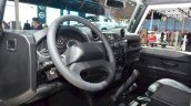 Land Rover Defender Black Pack dashboard for France at the 2014 Paris Motor Show