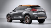 Nissan Kicks Concept rear quarter angle Press shot