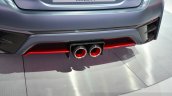 Nissan Pulsar NISMO Concept central exhaust tips at the 2014 Paris Motor Show