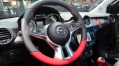 Opel Adam S steering wheel at the 2014 Paris Motor Show