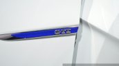 VW Passat GTE badge at the 2014 Paris Motor Show