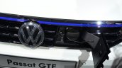 VW Passat GTE charging socket at the 2014 Paris Motor Show