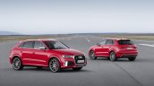 2015 Audi RS Q3 facelift front and rear three quarter