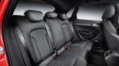 2015 Audi RS Q3 facelift rear seat