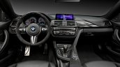 2015 BMW M4 with M Performance accessories interior